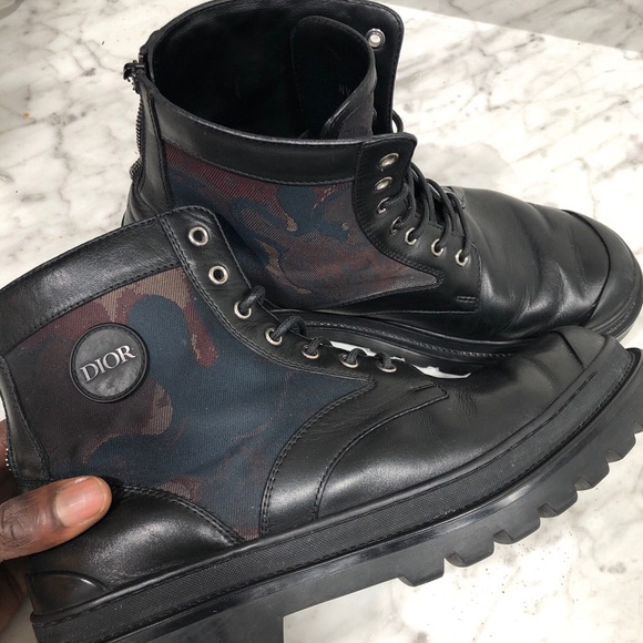 DIOR AND PETER DOIG DIOR EXPLORER BOOTS - Picture 3 of 7